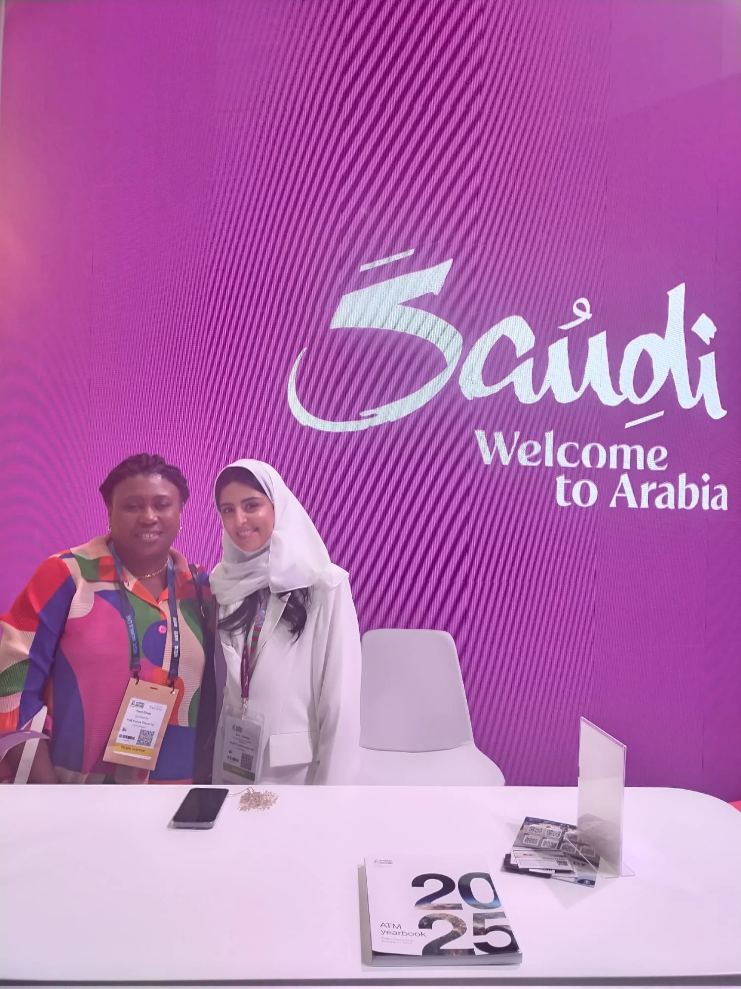 Saudi stand at Arabian Travel Market